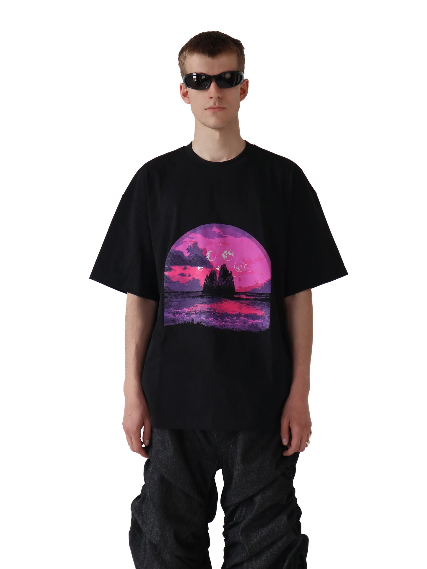 PURPLE DREAMS OVERSIZED T-SHIRT